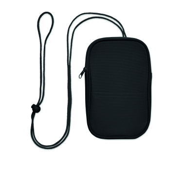 Logo trade promotional item photo of: RPET cross body travel pouch