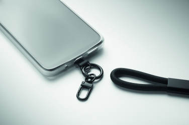 Logo trade corporate gifts picture of: Charging phone wrist strap 60W