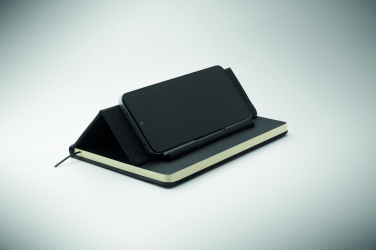 Logotrade promotional merchandise photo of: A5 notebook with phone holder