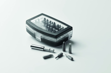 Logotrade promotional merchandise picture of: 32 pcs screwdriver bit set