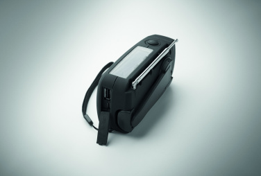 Logotrade business gift image of: Portable radio SOS with LED torch