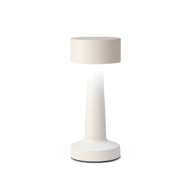 Logo trade promotional giveaway photo of: VINGA Maris RCS recycled ABS table lamp