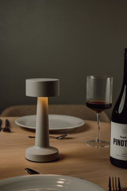 Logo trade corporate gift photo of: VINGA Maris RCS recycled ABS table lamp