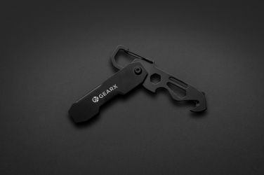 Logo trade corporate gifts picture of: Gear X foldable EDC tool with carabiner and parcel cutter