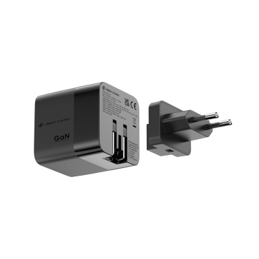 Logotrade advertising product image of: Urban Vitamin Mendocino 65W GaN charger retractable cable