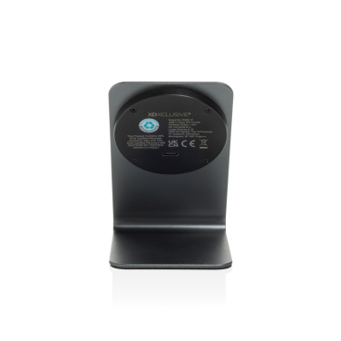 Logotrade corporate gift image of: Terra aluminium 15W magnetic wireless charging phone stand