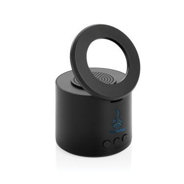 Logo trade corporate gifts image of: Magpulse RCS recycled plastic 3W speaker w/magnetic holder