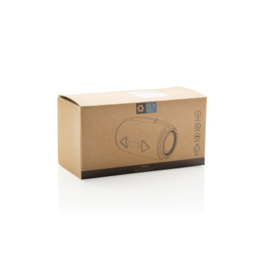 Logo trade promotional items image of: Prisma RCS recycled plastic IPX 4 waterpoof 16W speaker