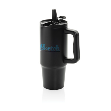 Logotrade promotional giveaway image of: Embrace Leakproof RCS recycled stainless steel tumbler 900ml