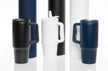 Logo trade promotional product photo of: Embrace Leakproof RCS recycled stainless steel tumbler 900ml