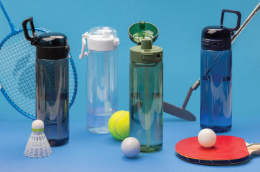 Logo trade promotional giveaways image of: SipnLock RCS RPET Leakproof sports water bottle 800ML