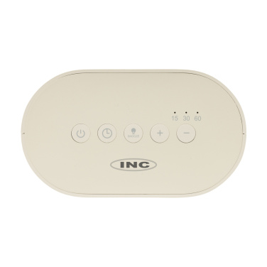 Logotrade corporate gifts photo of: LumaRise RCS reycled plastic white noise alarm clock