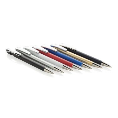 Logo trade corporate gifts image of: Glide GRS certified R-ABS Metal Clip Pen