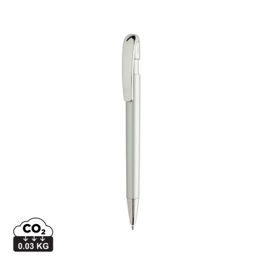 Logo trade promotional gifts picture of: Glide GRS certified R-ABS Metal Clip Pen