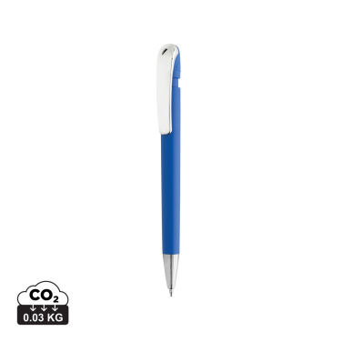 Logo trade business gift photo of: Glide GRS certified R-ABS Metal Clip Pen