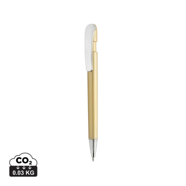 Logotrade promotional gift image of: Glide GRS certified R-ABS Metal Clip Pen