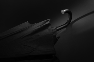 Logotrade corporate gift image of: Swiss Peak Vero Aware™ RPET 25” umbrella w luxe handle