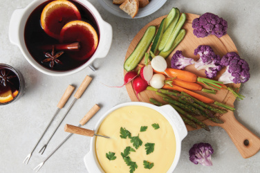 Logo trade promotional merchandise picture of: BOSKA Cheese Fondue Set Party - 750 ml