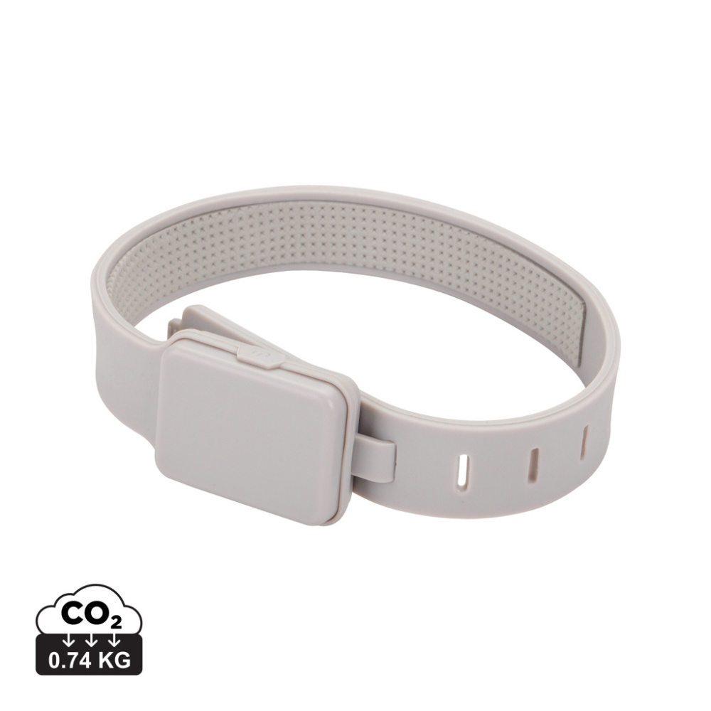 Logo trade promotional merchandise picture of: Lumi Sprint RCS rplastic LED re-chargeable running light