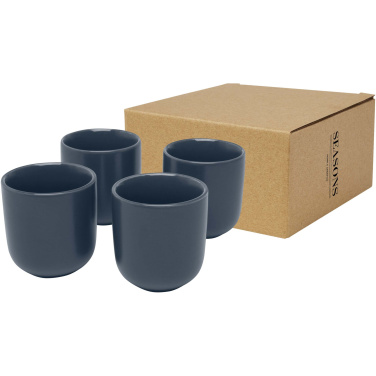Logo trade promotional giveaway photo of: Male 4-piece 90 ml espresso cup