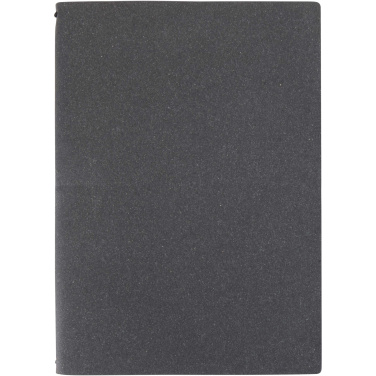 Logo trade promotional giveaways image of: Slyk A5 refillable notebook with two cahiers