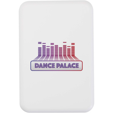 Logotrade business gift image of: Acrab 5000 mAh 15W magnetic wireless power bank with 20W PD - made from recycled plastic