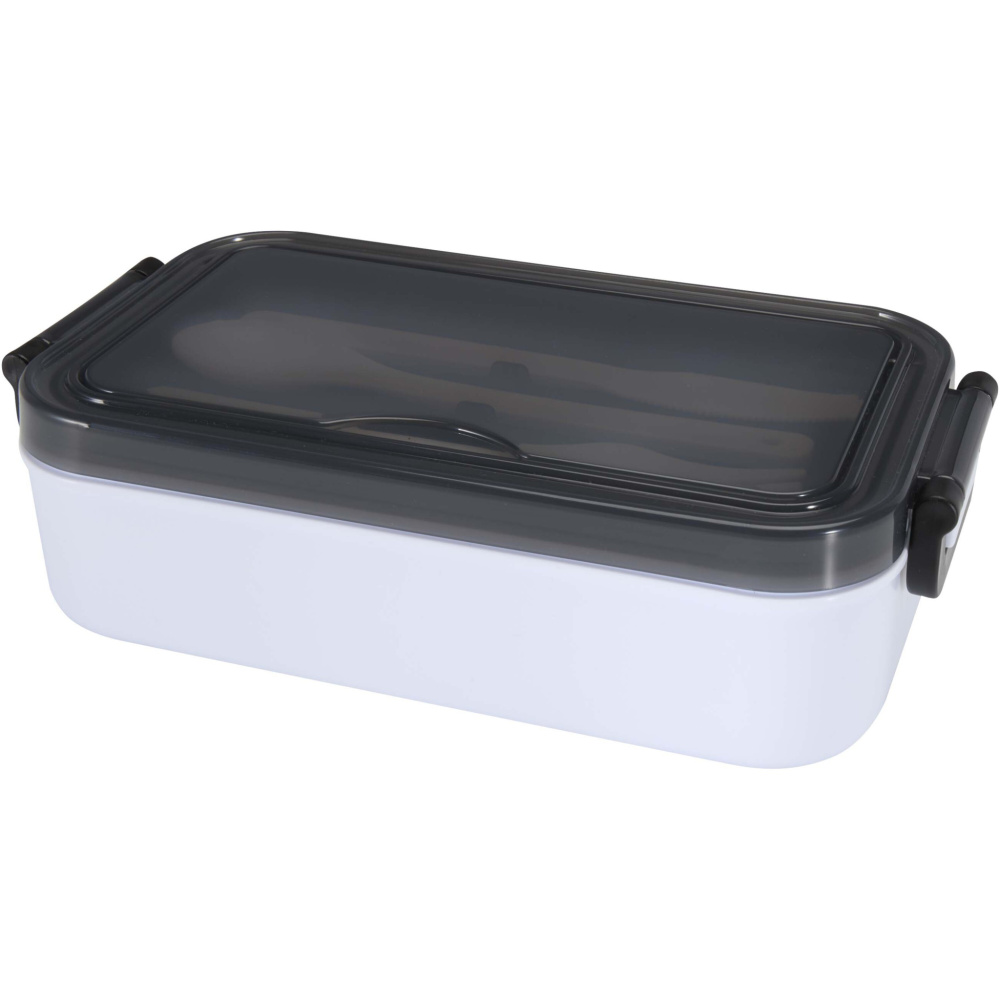Logotrade advertising product image of: Snappy lunch box and cutlery set