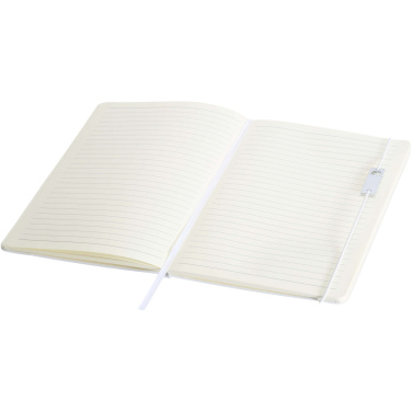 Logotrade promotional merchandise picture of: Legato Elegance A5 hard cover notebook and rollerball pen set