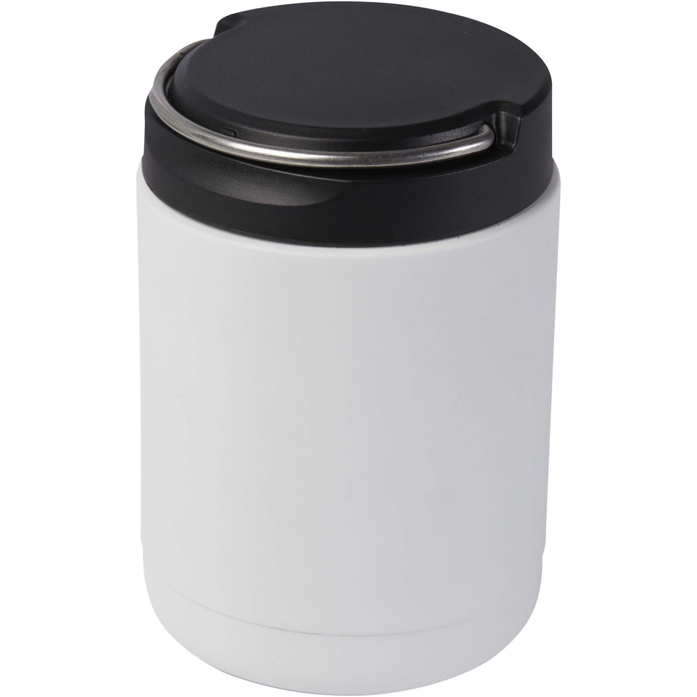Logo trade advertising products image of: Doveron 500 ml recycled stainless steel insulated lunch pot