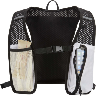 Logo trade promotional products image of: Nomad GRS recycled running vest hydration pack 5L