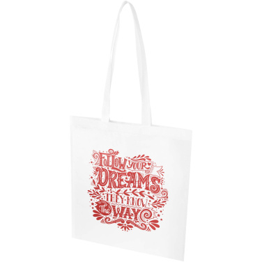 Logo trade promotional products image of: EcoSeal GRS recycled nonwoven convention tote bag 6L