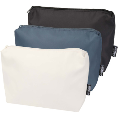 Logotrade corporate gift image of: Trip Aware™ recycled travel toiletry pouch 2L