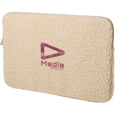 Logo trade promotional items picture of: Bear 13" GRS recycled sherpa laptop sleeve 2L
