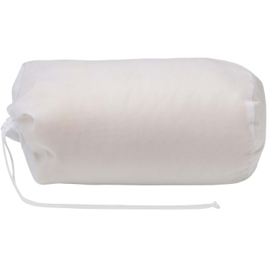 Logo trade corporate gifts picture of: Ashen GRS recycled sherpa blanket