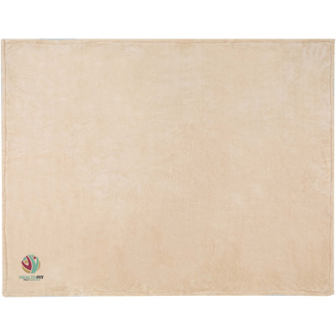 Logotrade promotional gift image of: Ashen GRS recycled sherpa blanket