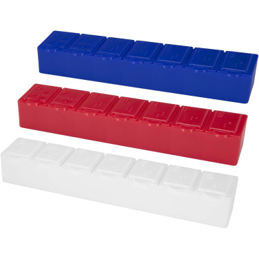 Logo trade promotional gift photo of: Dose 7-day multi-vitamin organiser