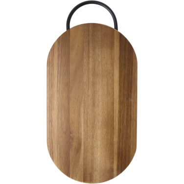 Logotrade promotional giveaways photo of: Prestige acacia wood chopping board with bread knife