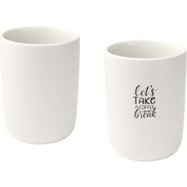Logo trade corporate gift photo of: Male 350 ml ceramic cups - set of 2