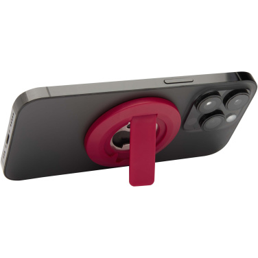 Logotrade advertising product picture of: Ain recycled plastic magnetic phone stand with bottle opener 