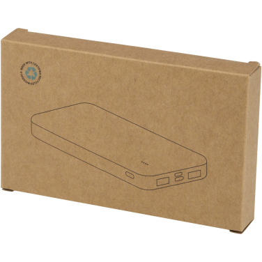 Logo trade promotional gift photo of: Intan 10.000 mAh 10W recycled plastic power bank