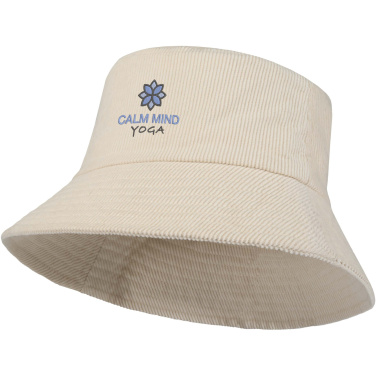 Logo trade advertising products image of: Howson recycled corduroy sun hat