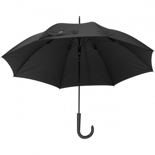 Logo trade corporate gift photo of: Automatic storm umbrella RPET ATHENS