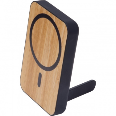 Logo trade promotional gift photo of: Wireless power bank 5 000 mAh CAIRO