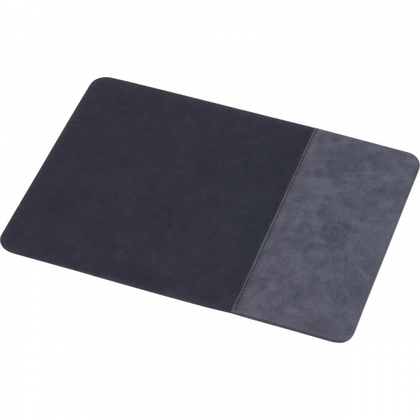 Logo trade promotional gift photo of: Mousepad with Wireless Charging ROTHERHAM
