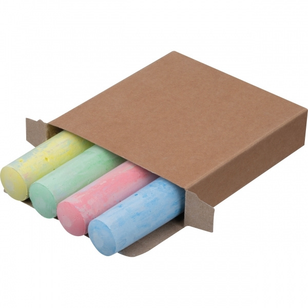 Logo trade promotional merchandise image of: Sidewalk Chalk CASABLACA