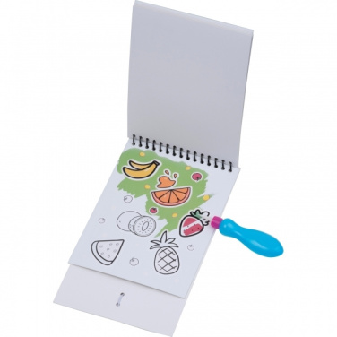 Logo trade promotional merchandise image of: Watercoloring Book ANGERS