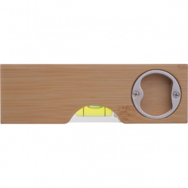 Logotrade promotional merchandise image of: Spirit Level with Bottle Opener FLORIDA