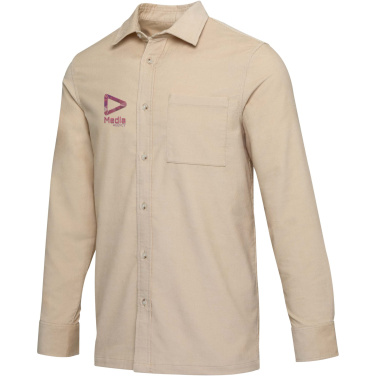 Logotrade business gift image of: Alum corduroy unisex shirt