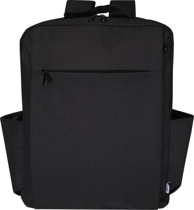 Logotrade advertising product image of: Libra 15” GRS recycled laptop backpack 15L
