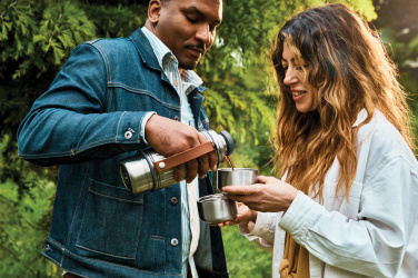 Logo trade promotional item photo of: Black+Blum Explorer Flask Duo 1L